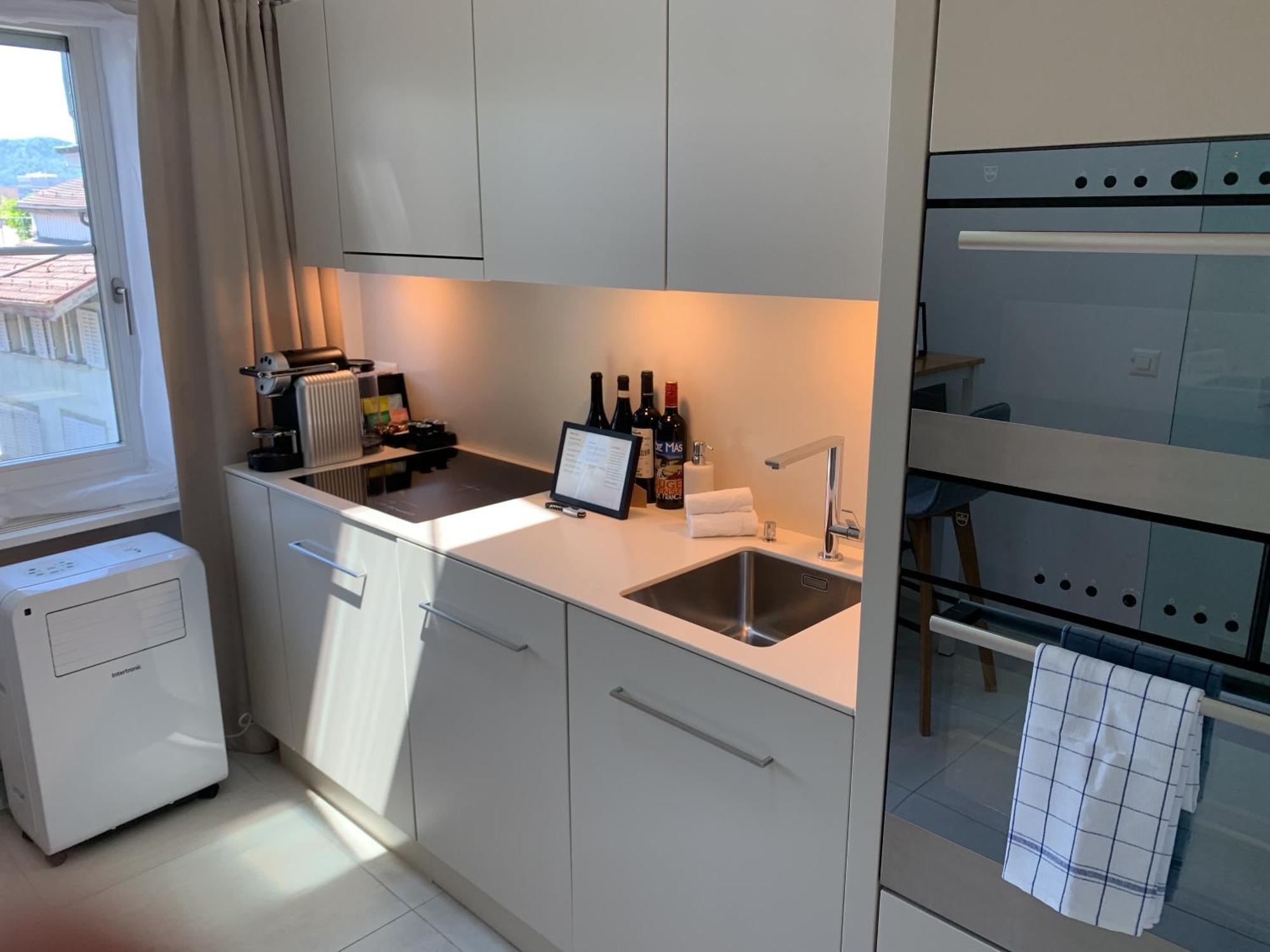 Ferienwohnung Zürich Niederdorf - Grossmünster Zimmer foto