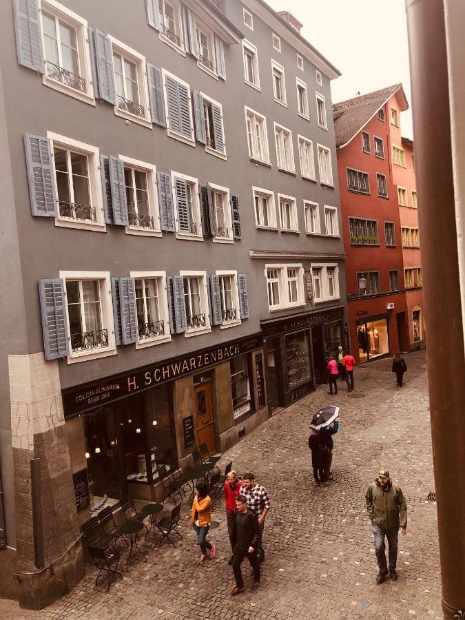 Ferienwohnung Zürich Niederdorf - Grossmünster Exterior foto
